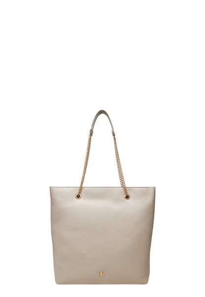 Borsa A Spalla Donna Calvin klein Tote Minimal Monogram Chain