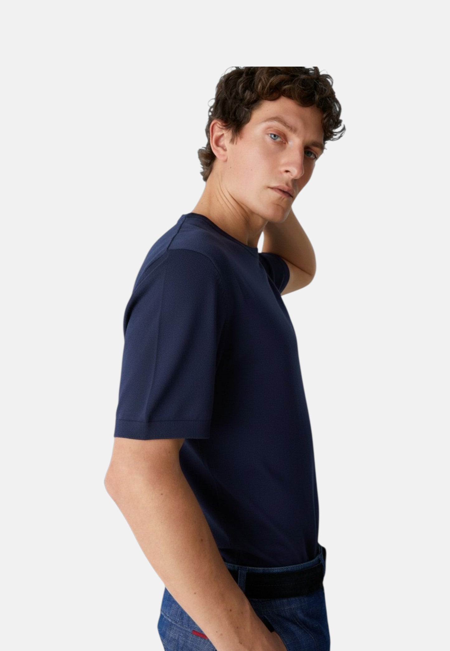 Maglia A Girocollo Uomo Liu Jo Manica Corta  QA6135MA08S