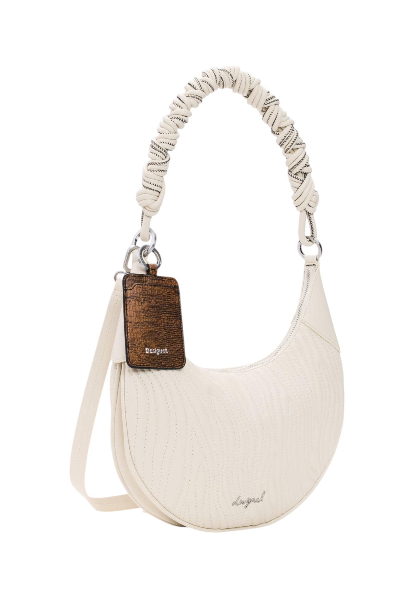 Borsa A Spalla Donna Desigual  Helium Calgary Ecru 26SAXPBD