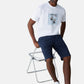 Pantaloncini Bermuda Uomo Liu Jo In Tela  QXX123T4310