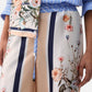 Pantaloni Wide Leg Donna Liu Jo In Twill Stampato  WA6358T2555