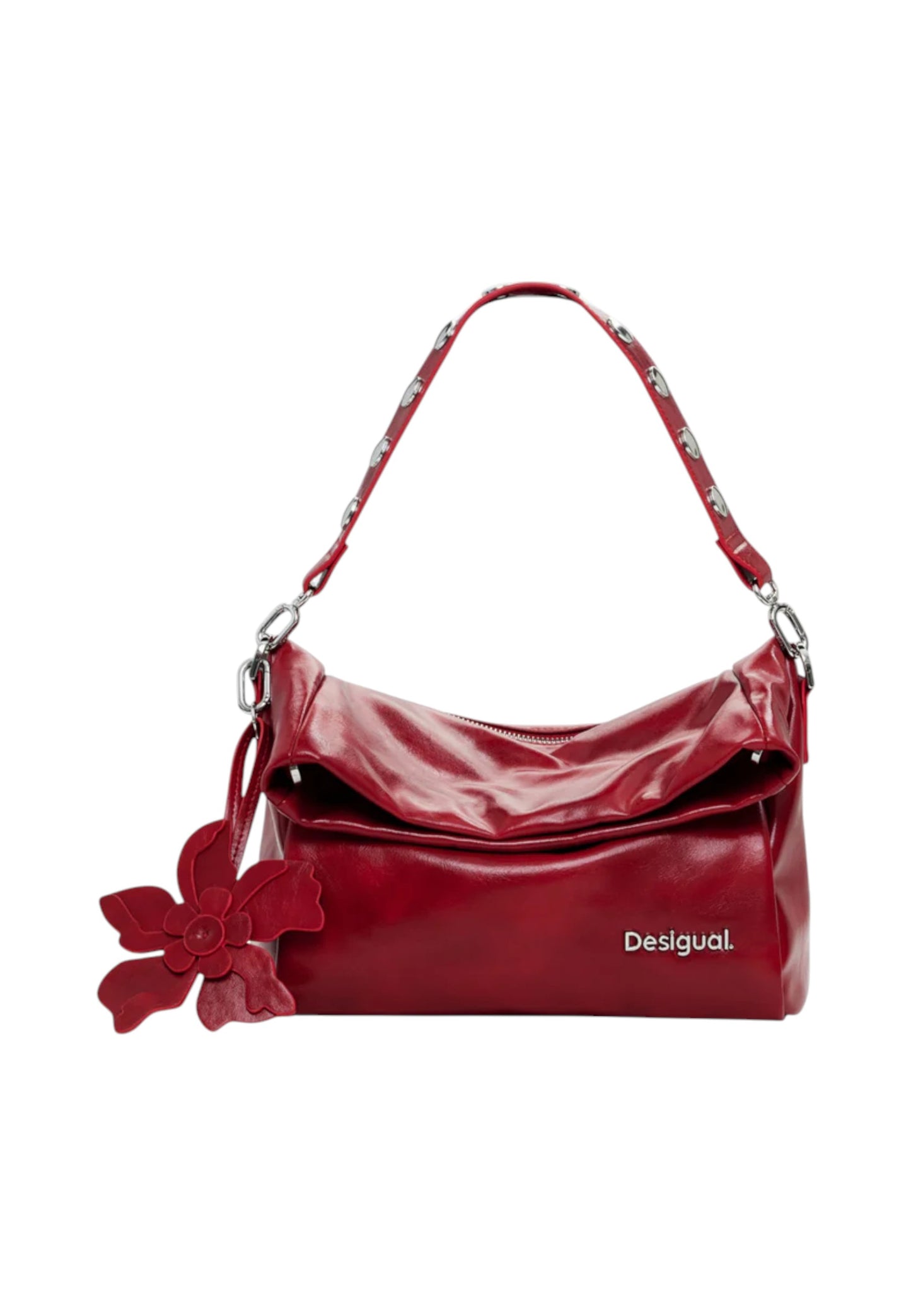 Borsa A Tracolla Donna Desigual  Reprise Red Valentine Loverty 25WAXPCA