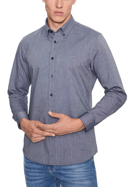 Camicia Manica lunga Uomo Boss Regular Fit Rickert 50489341