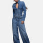 Jeans Wide Leg Donna Liu Jo Baggy Con Stringhe Liu Jo feat ELODIE UA6510D0400