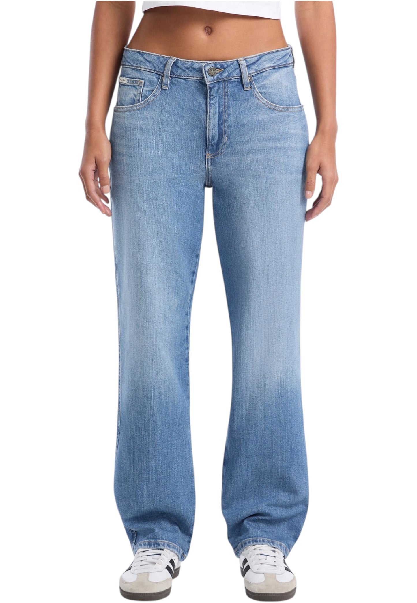 Jeans Wide Leg Donna Guess  Gj G13 Low Rise W5YA0OD0022