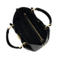Borsa A Mano Donna Braccialini A Bauletto, Doppio con tracolla removibile e regolabile, Chiusura con clip, Con pochette interna removibile, Charm gioiello a forma di margherita, Dimensioni: 31 x 13 x 23 Cm Amy Bijoux B19211YY