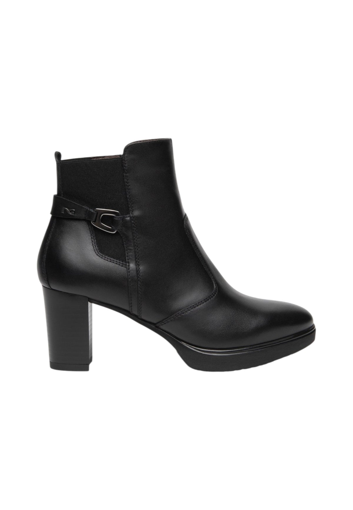 Stivaletti  Donna Nero Giardini  Guanto Elastico Pu.Lesina L16720 Ner I617260D