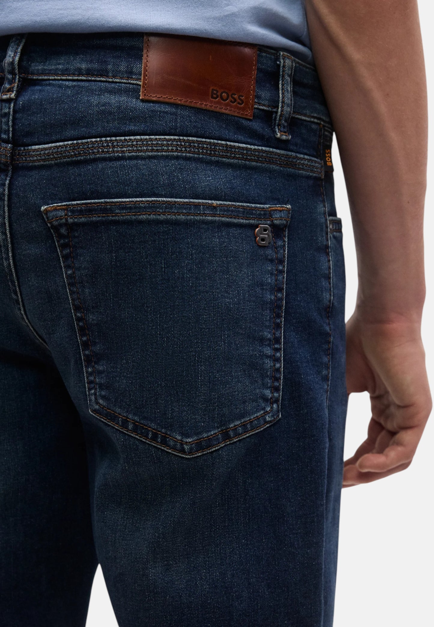 Jeans Slim Fit Uomo Boss Taper  50553316