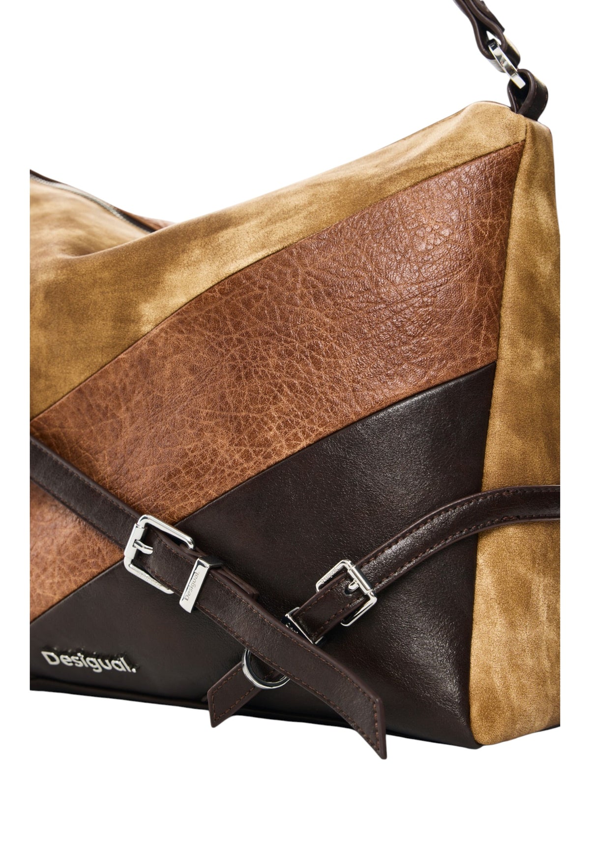 Borsa A Spalla Donna Desigual Medio, Effetto scamosciato Aurea Liendo 26WAXPA5