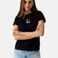 T-Shirt Manica Corta Donna Guess  Gj I Love Gj Reg W6GI45K8HM0