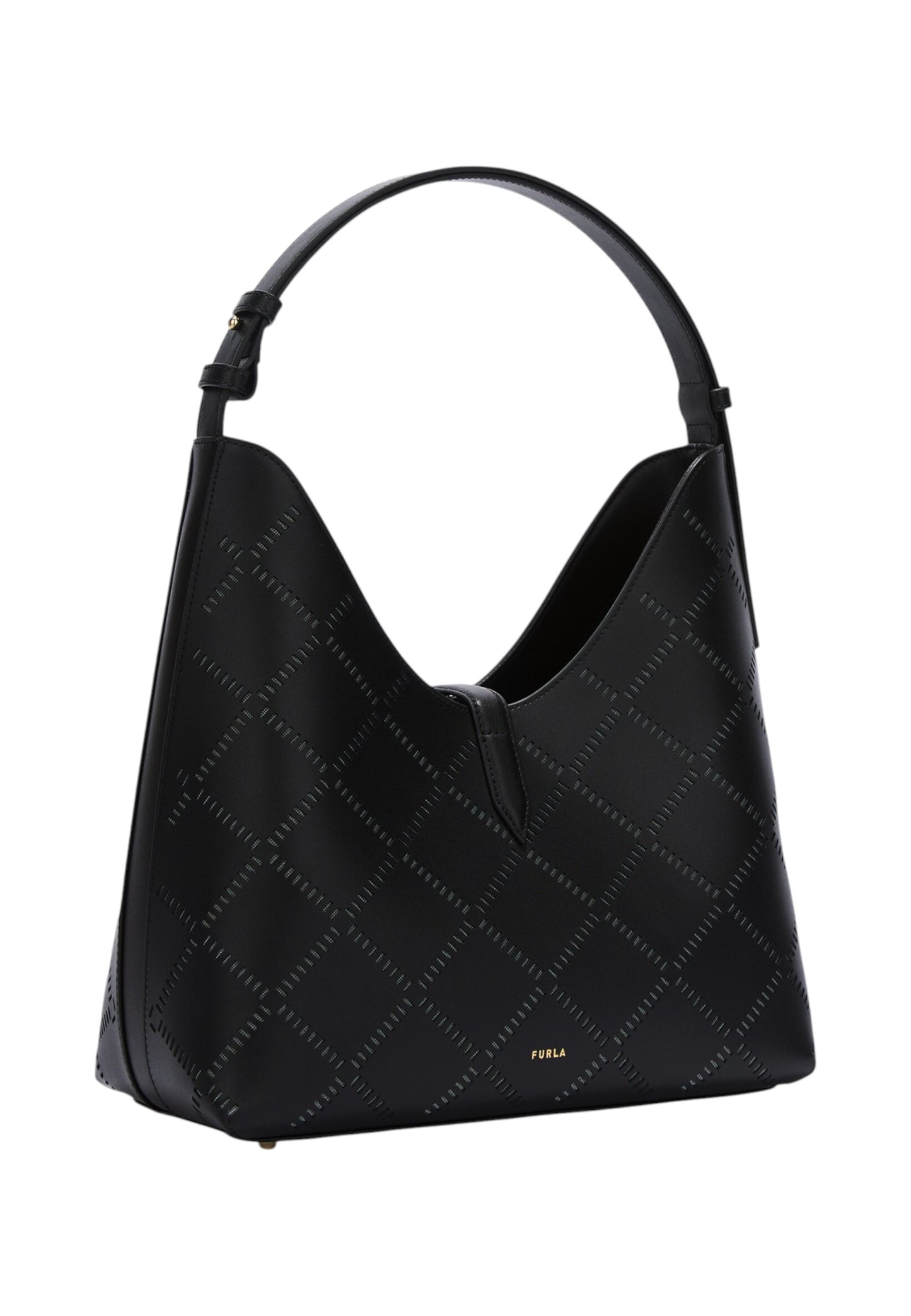 Borsa A Spalla Donna Furla Hobo Medium Traforato Furla Goccia WB01499BX3947