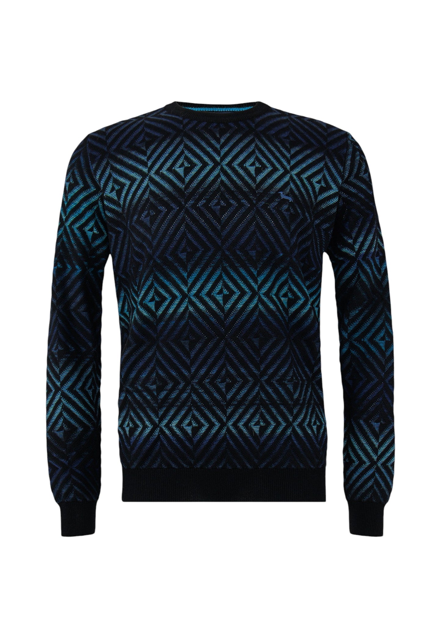 Maglione A Girocollo Uomo Harmont & Blaine 3D Filo Unito + Stampato  HRP846030277