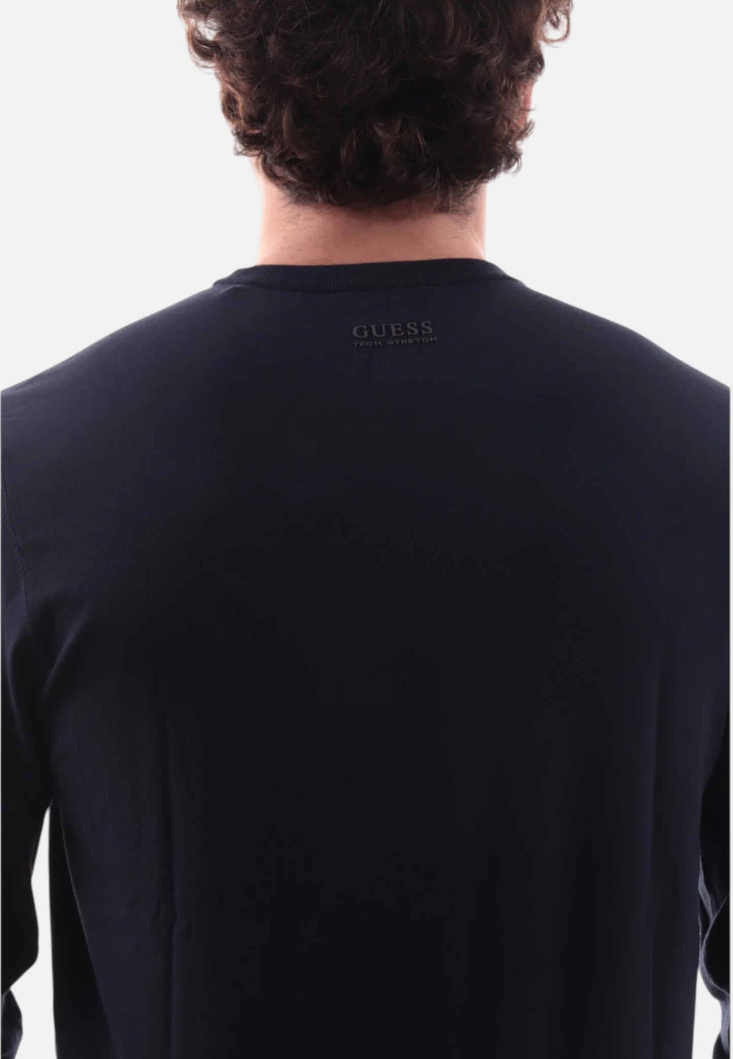 Maglia A Girocollo Uomo Guess  Kadir Tech M6RR16Z4442