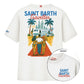 T-Shirt Manica Corta Uomo Mc2 Saint Barth Oversize Sb Traveller Jet Delmar DLR0001