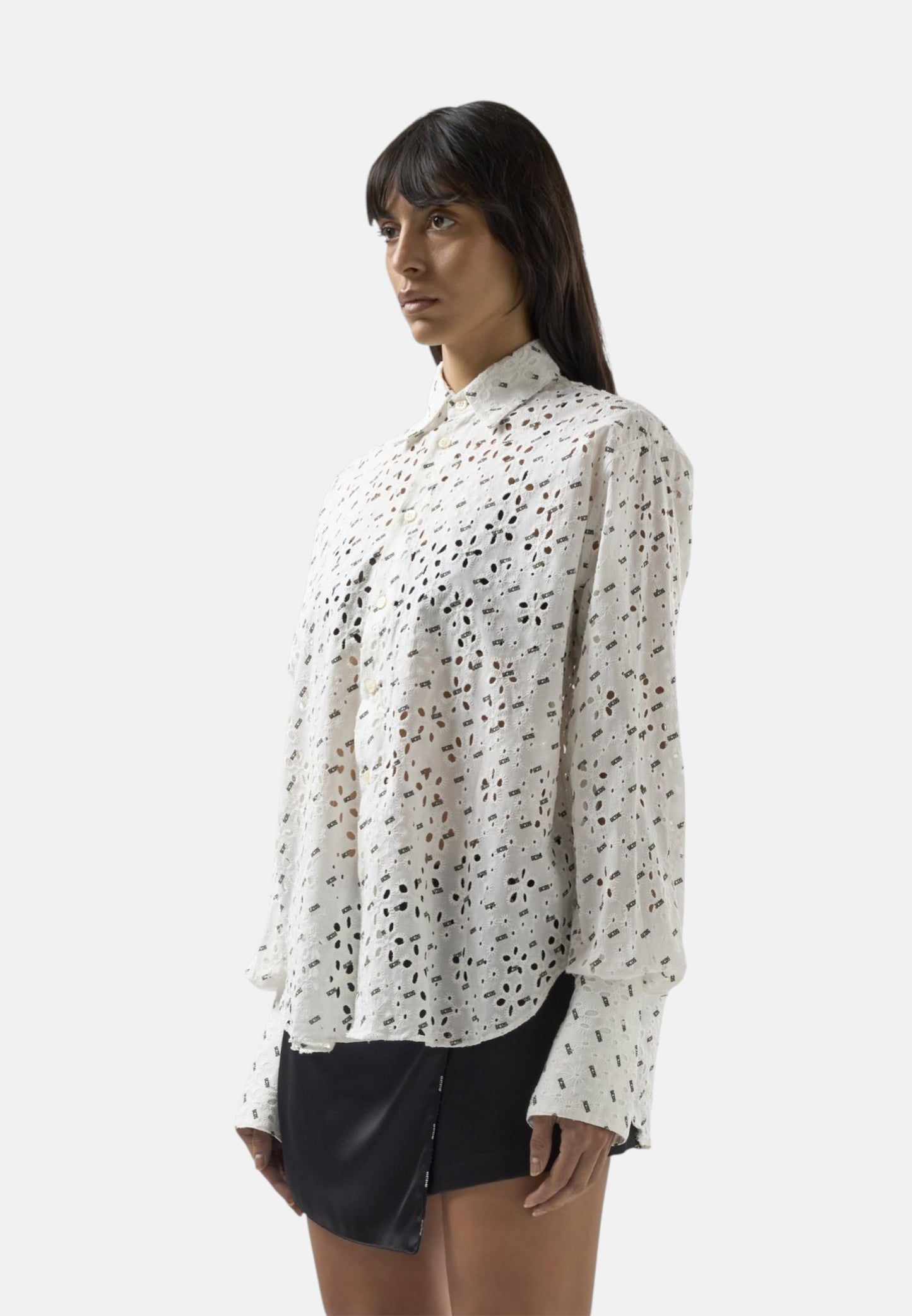 Camicia Manica lunga Donna Gcds   C1WBQH175T083