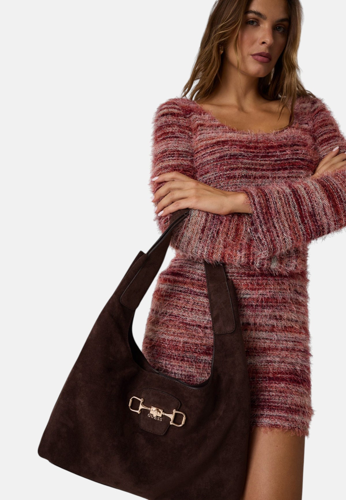 Borsa A Spalla Donna Guess Hobo Sunset HWSG2314020