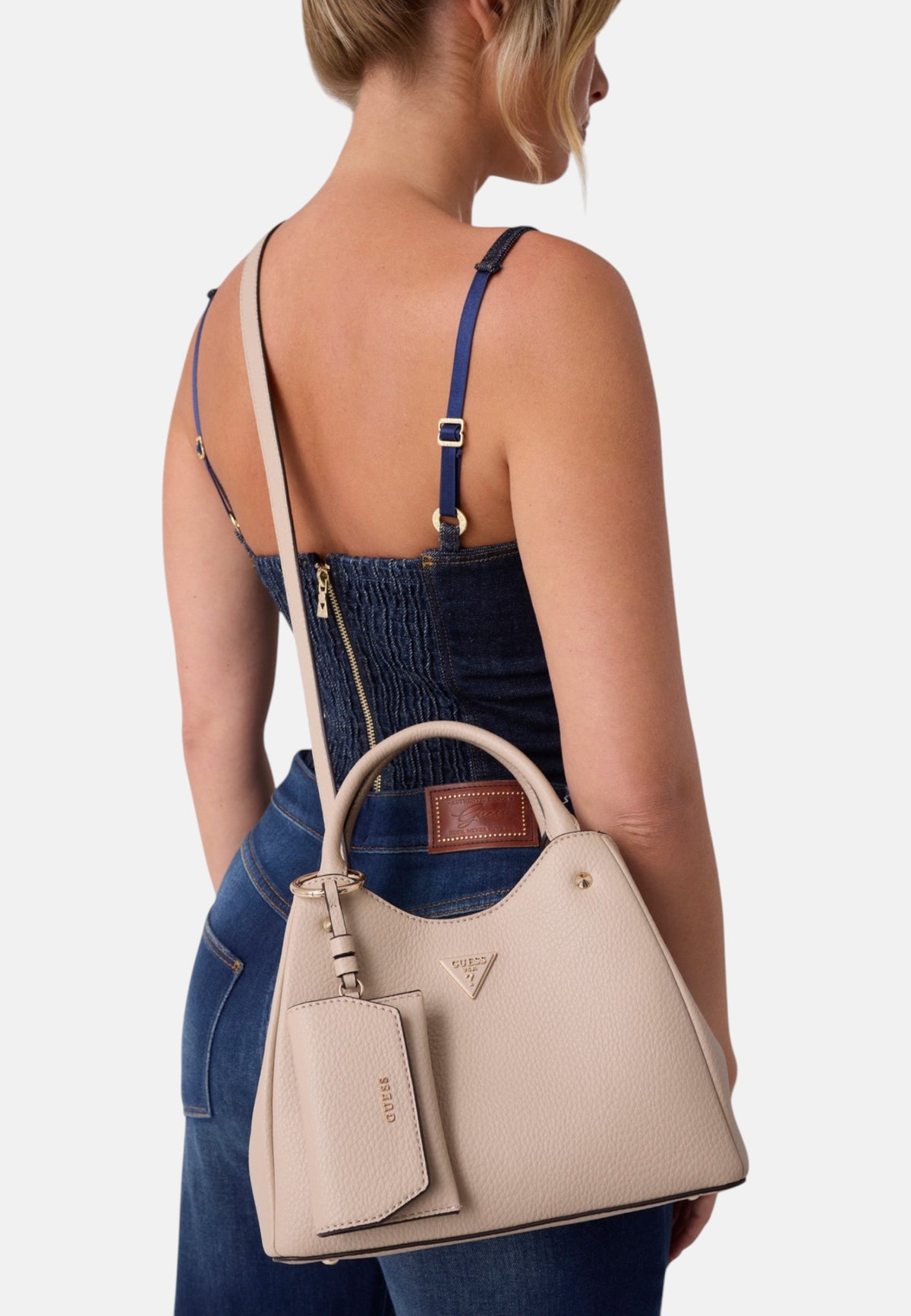Borsa A Mano Donna Guess Small Girlfriend Tote Lorella HWBG2306220