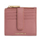 Portacarte Con Zip Donna Coccinelle Compatto In Pelle con grana Metallic Soft E2MW511F701