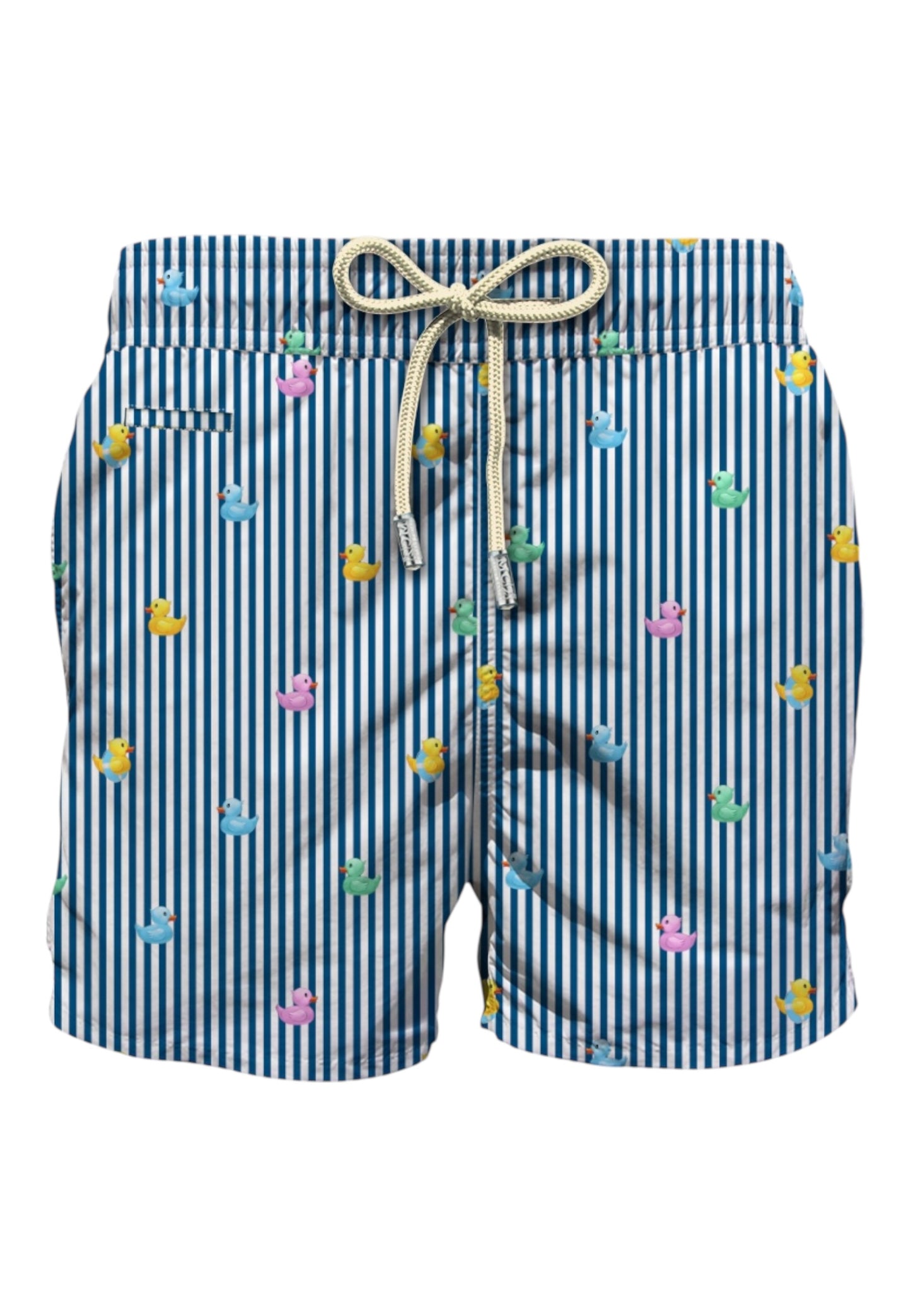 Costume da bagno Short Uomo Mc2 Saint Barth Ducky Pastel Stripes S Lighting Micro Fantasy LIG0003