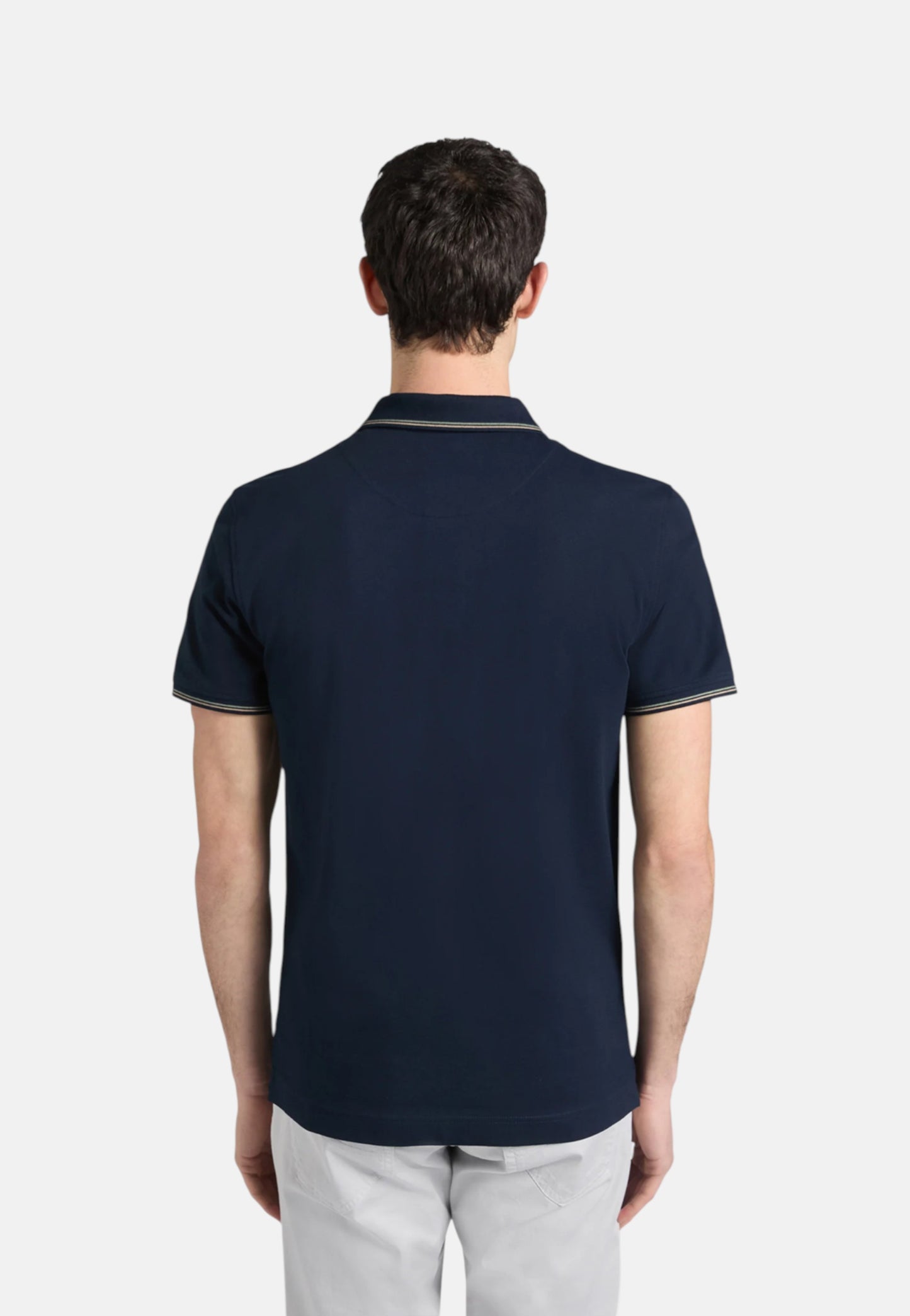 Polo Manica Corta Uomo Harmont & Blaine Con Orli E Righini A Contrasto  LNQ032020862