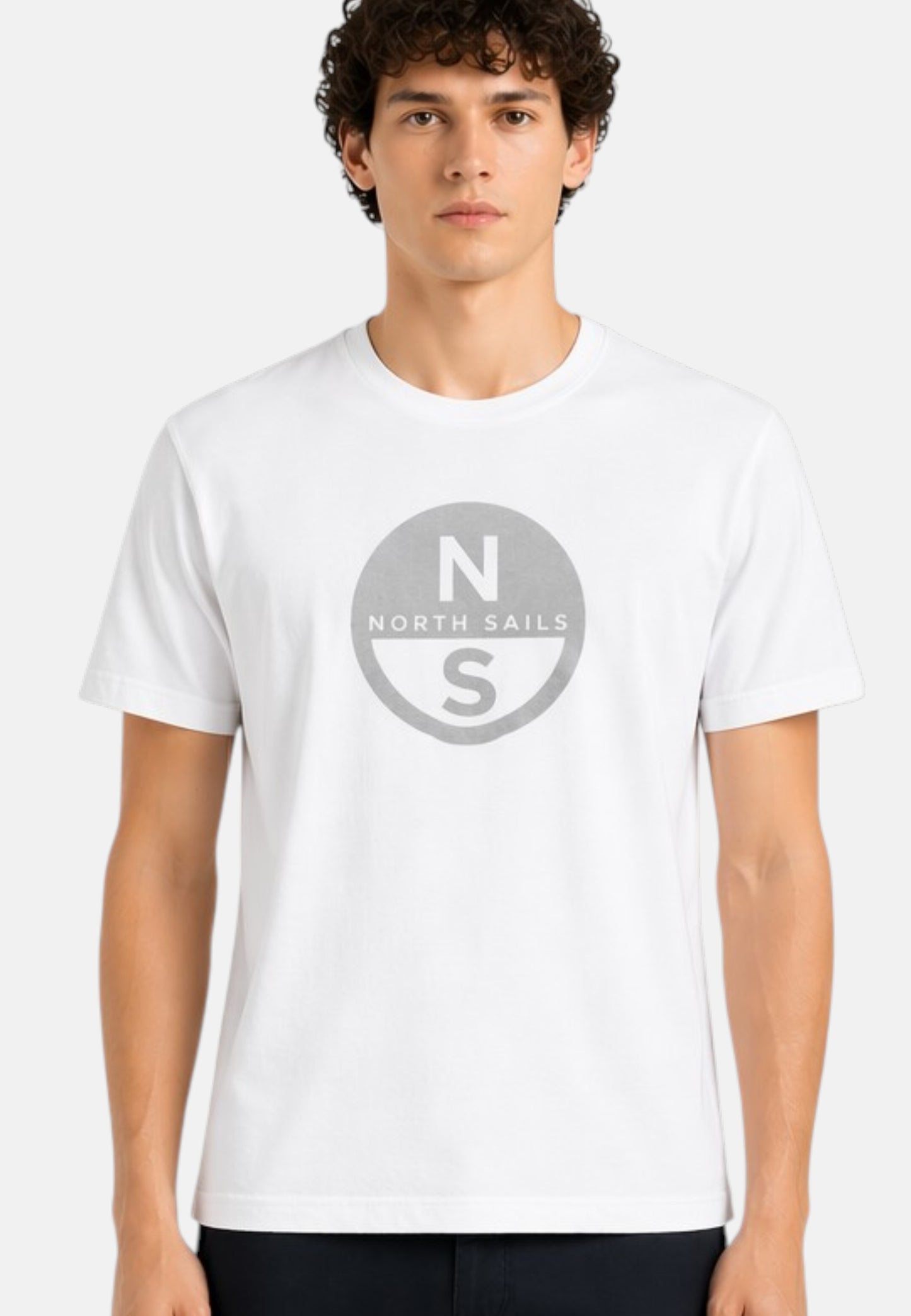 T-Shirt Manica Corta Uomo North Sails Con Stampa  693146