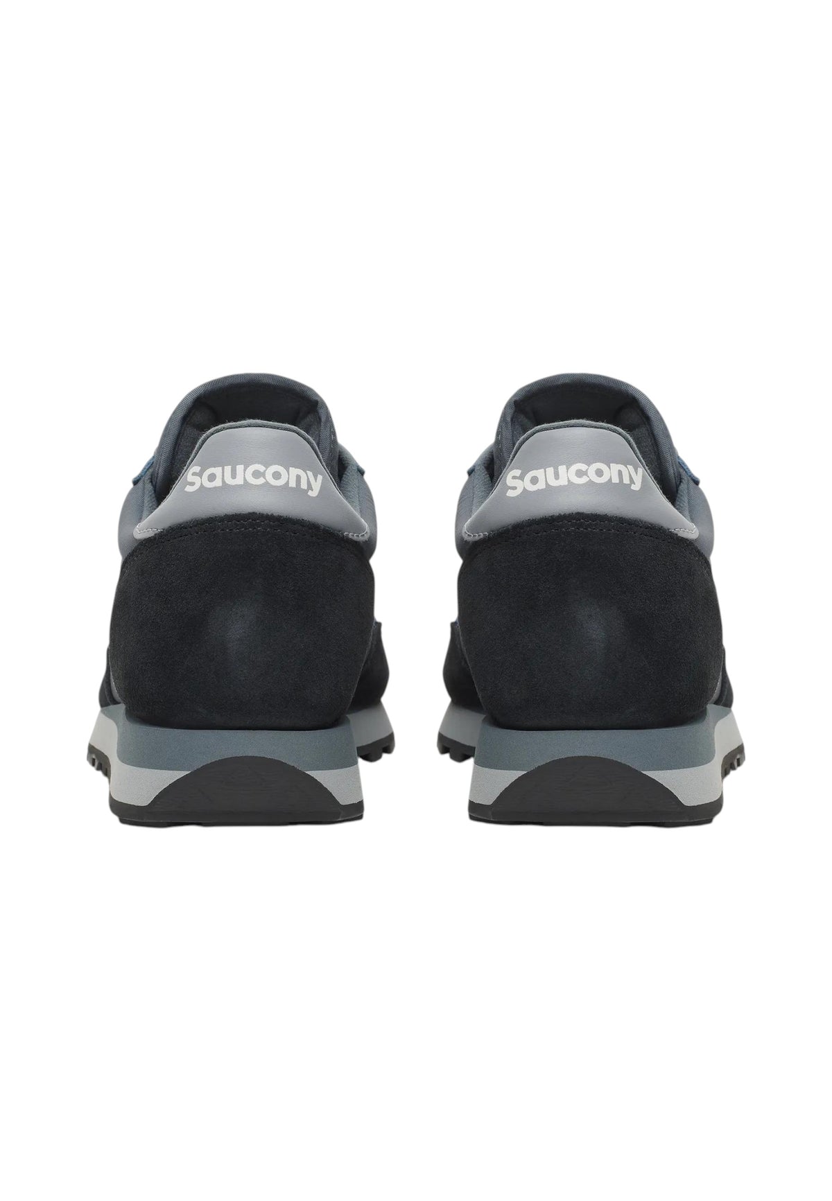 Sneakers Basse Uomo Saucony Chiusura con lacci, Tomaia in nylon e pelle scamosciata, Collo e linguetta imbottiti, Intersuola EVA rigata assorbi-urti, Suola in gomma Jazz Original S101443