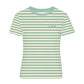 T-Shirt Manica Corta Donna Mc2 Saint Barth Stripes Embroidery Emilie EMI0001