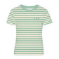 T-Shirt Manica Corta Donna Mc2 Saint Barth Stripes Embroidery Emilie EMI0001