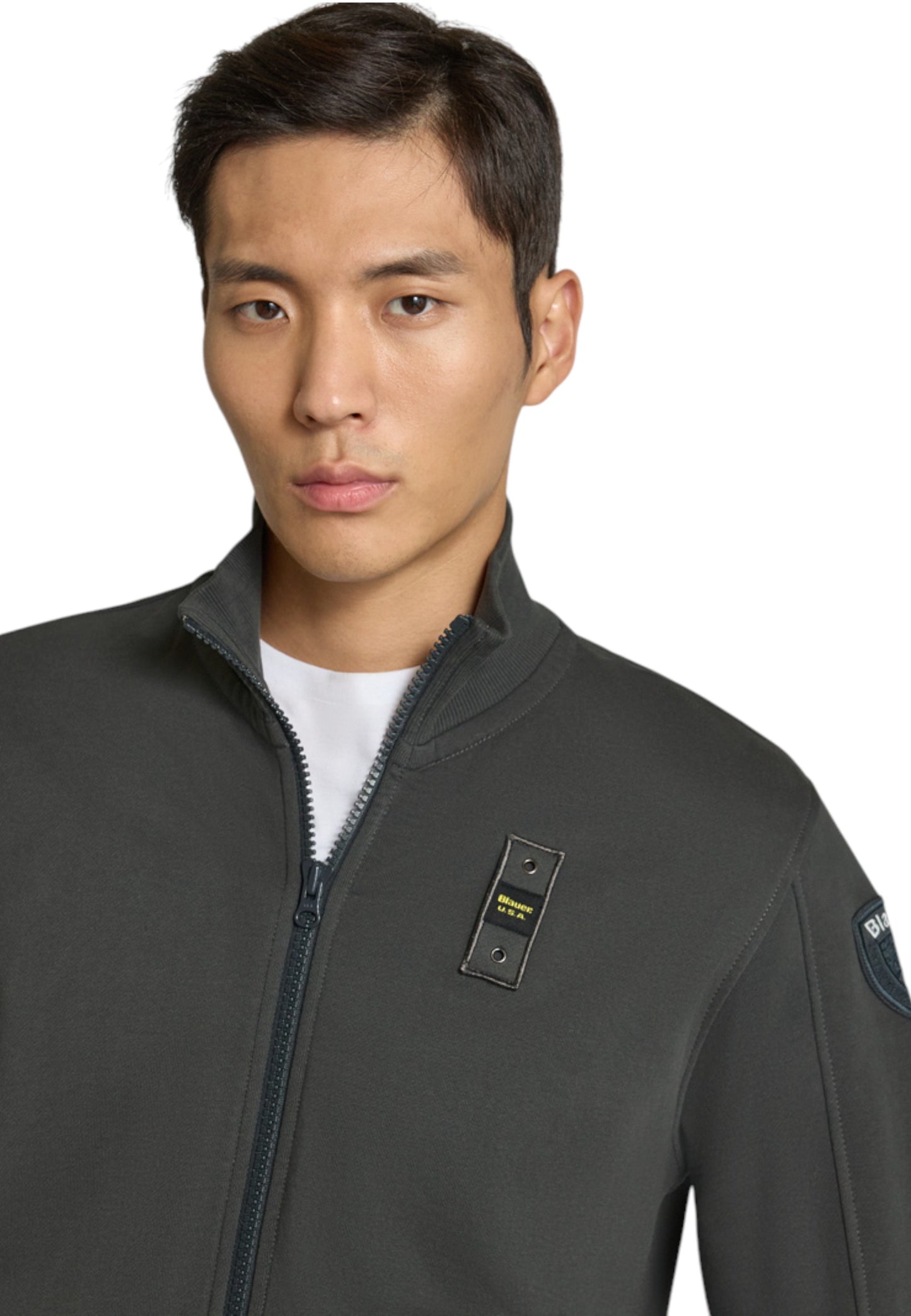 Felpa A Girocollo Uomo Blauer  City 25WBLUF01183