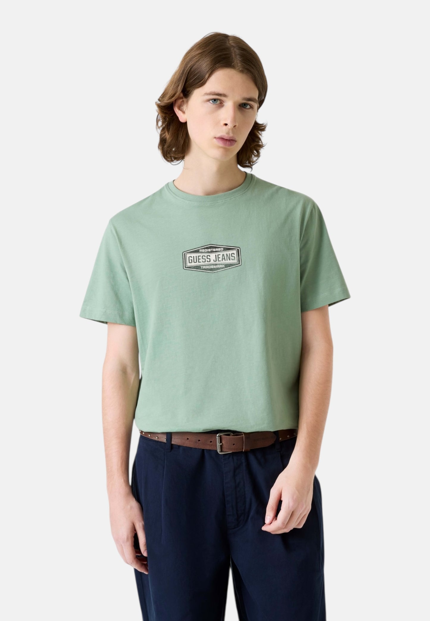 T-Shirt Manica Corta Uomo Guess  Gj Registered Trademar M6RI41K8FQ4
