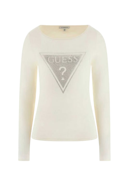 Maglia A Girocollo Donna Guess