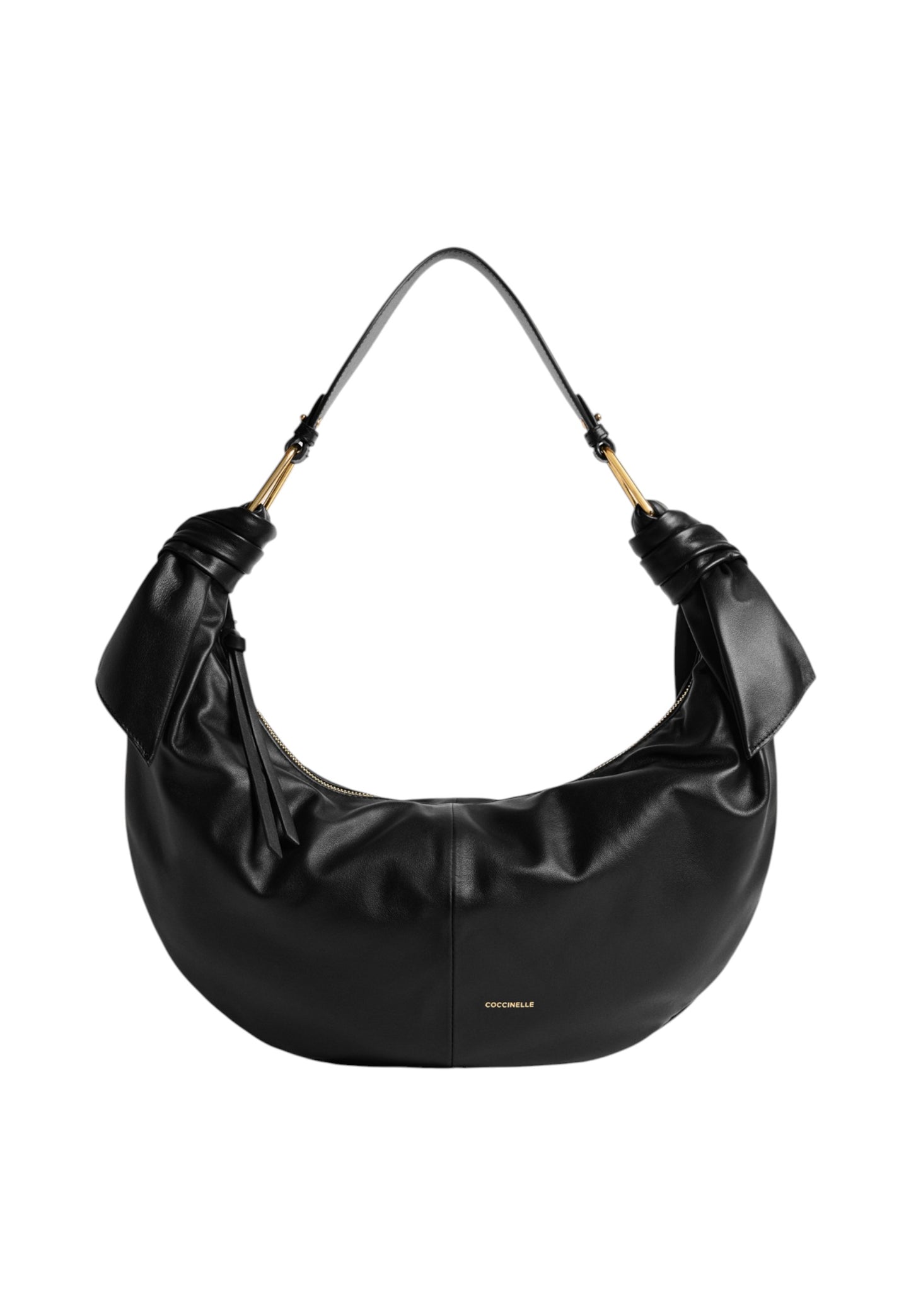 Borsa A Spalla Donna Coccinelle In Pelle Liscia Imbottita Coccinelle Furoshiki Large E1U1A130101