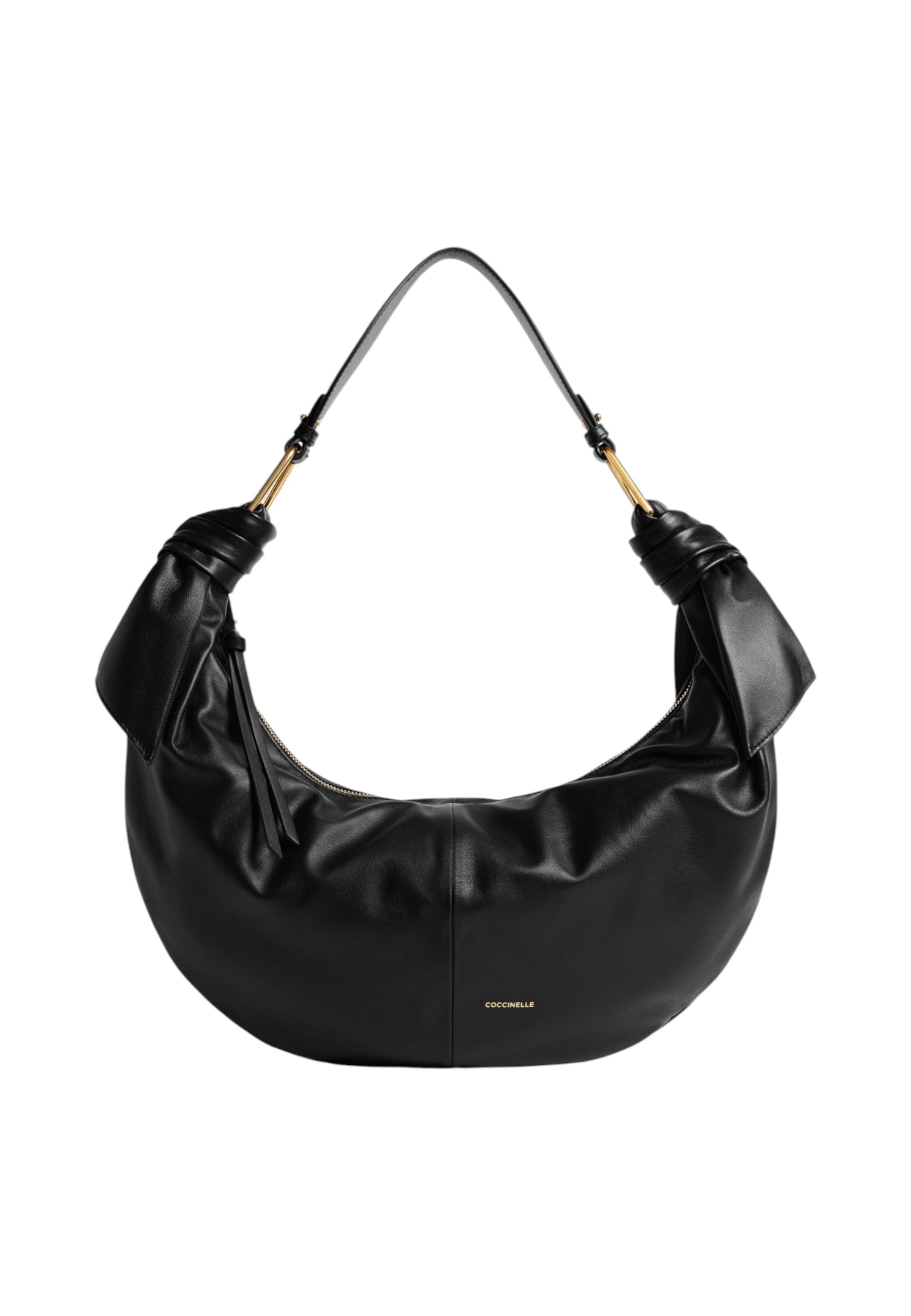 Borsa A Spalla Donna Coccinelle In Pelle Liscia Imbottita Coccinelle Furoshiki Large E1U1A130101