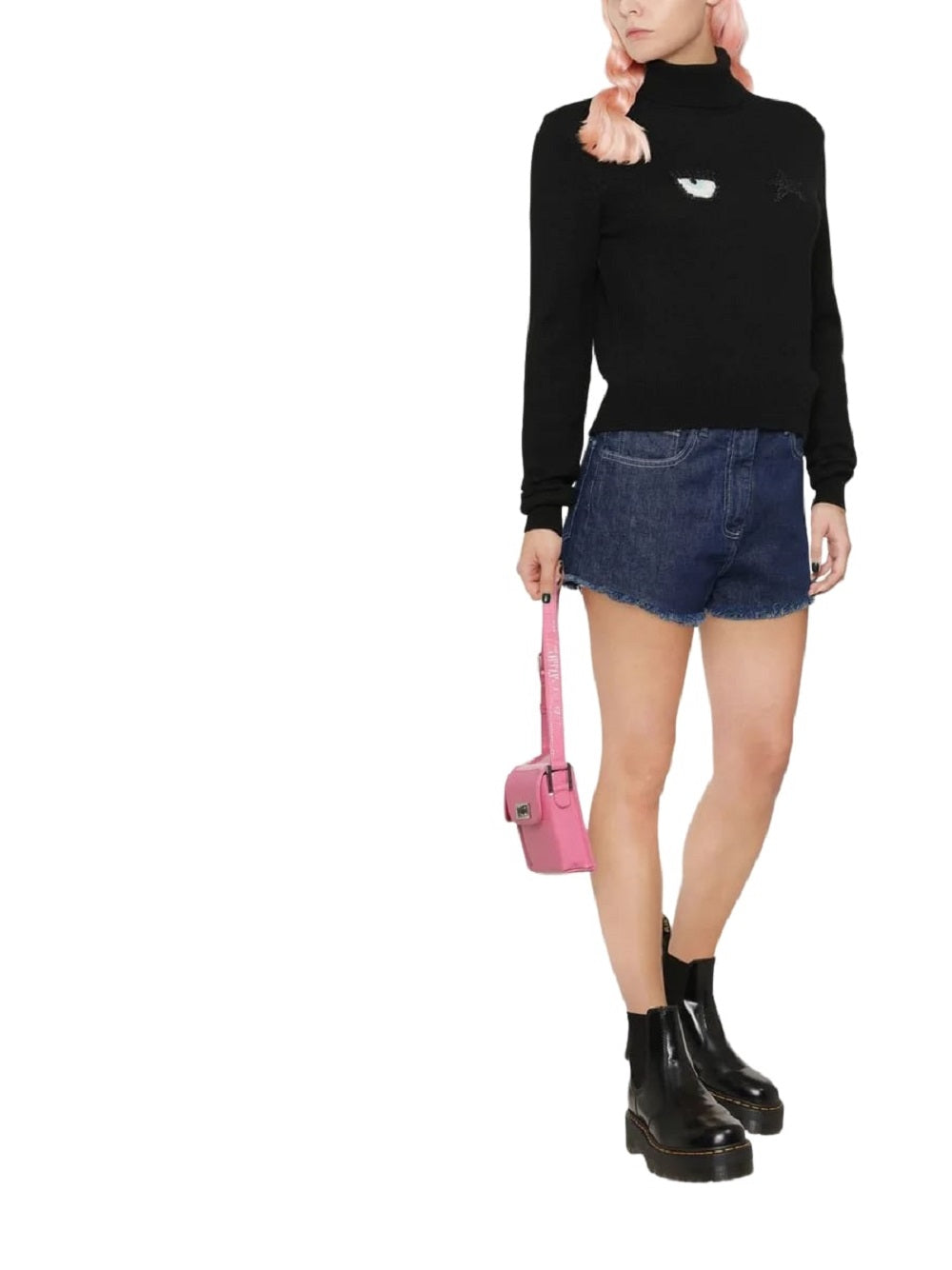 Maglione Collo Alto Donna Chiara Ferragni   73CBFM28CMA10