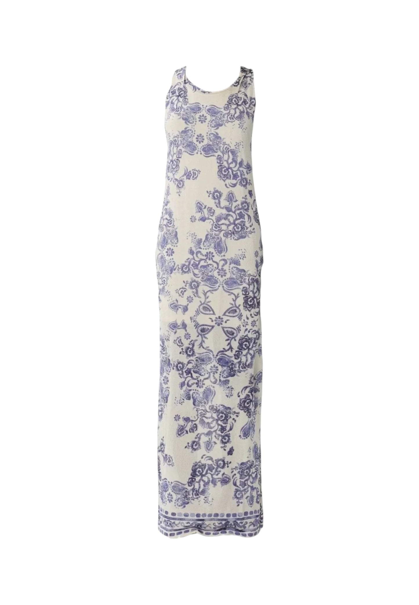 Vestito Lungo Donna Liu Jo In Maglia Stampata  CA6333MA71N