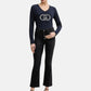 T-Shirt Manica lunga Donna Liu Jo Rubber Eco Line TA6053JS003