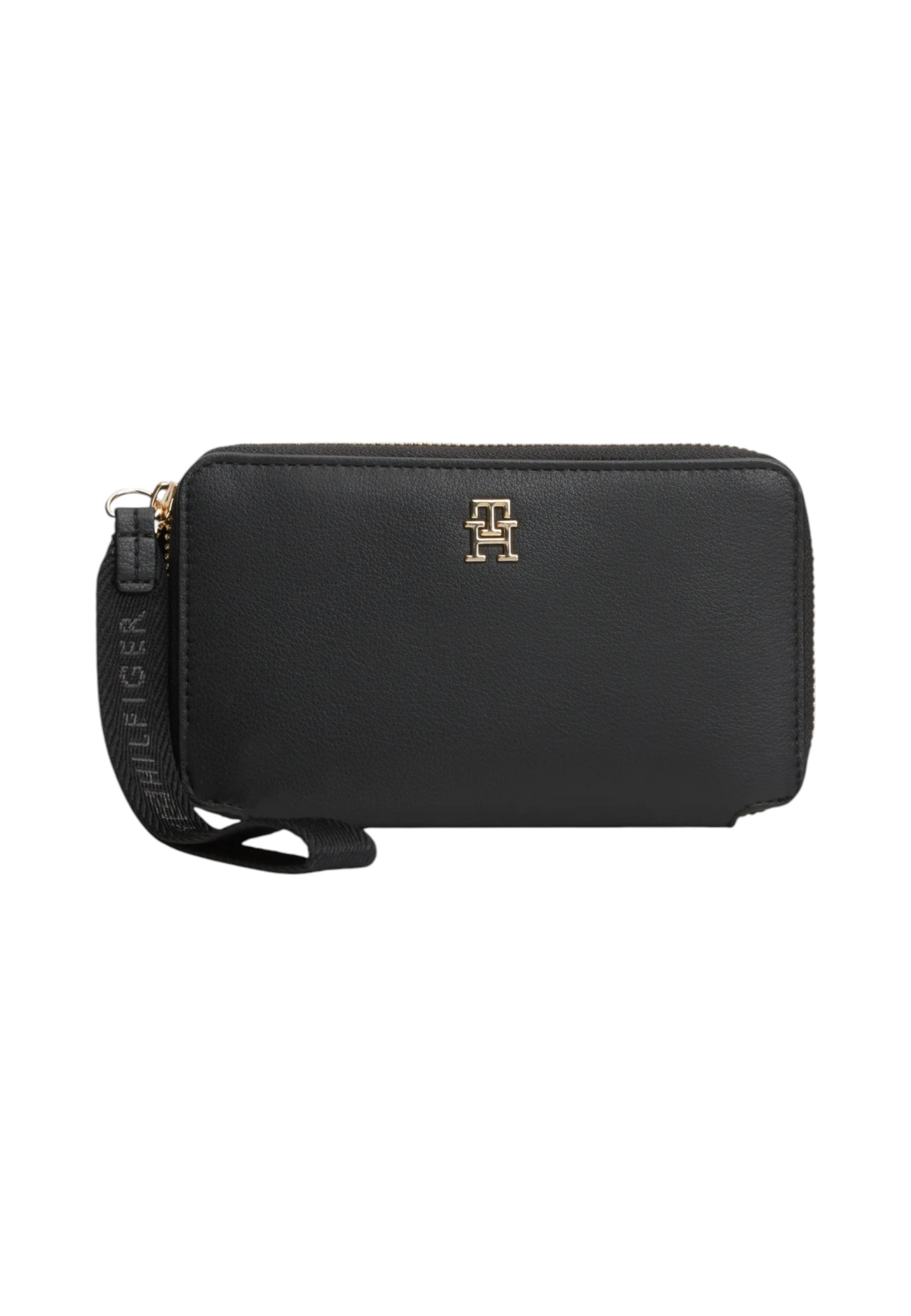 Portafoglio Con Zip Donna Tommy Hilfiger Compact Th Logotape AW0AW18699