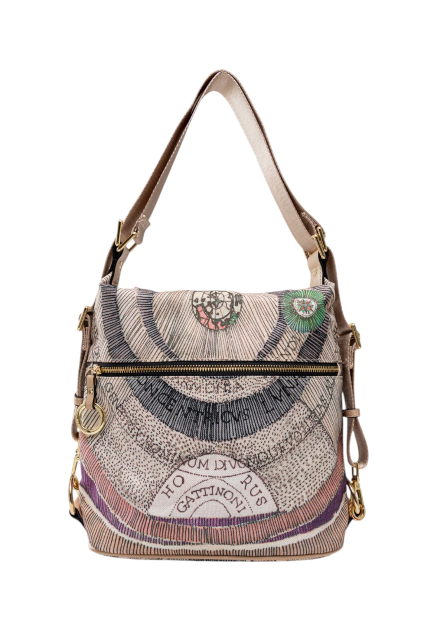 Zaino  Donna Gattinoni Convertibile Hobo Maya BEGMX6686WIL