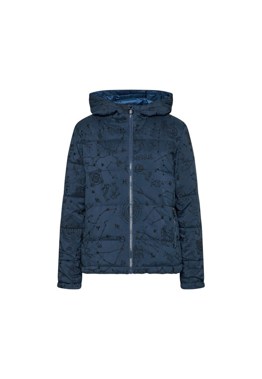 Piumino Corto Donna Desigual Con Cappuccio  21WWEWA1