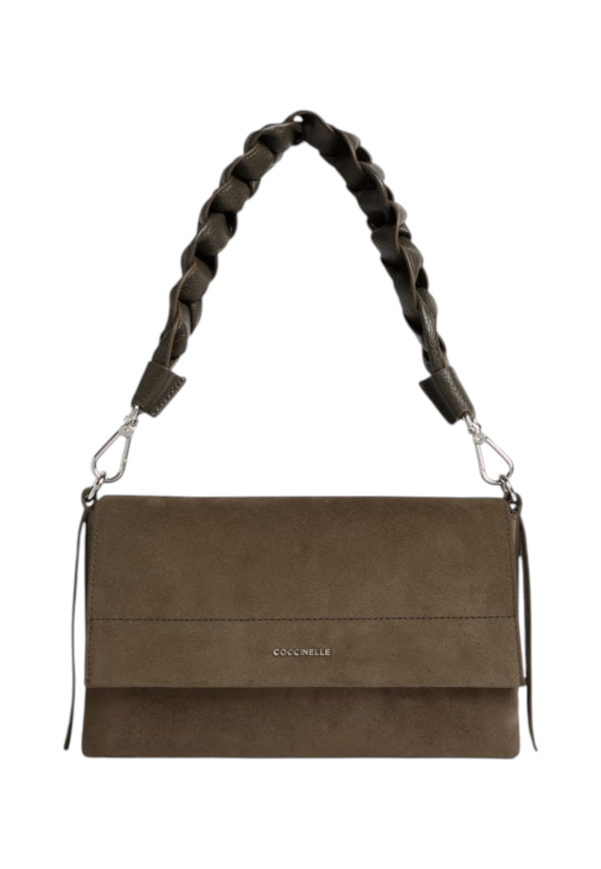 Borsa A Tracolla Donna Coccinelle In camoscio, Pelle con grana, Bicolore Boheme Suede Bimaterial E1P6P120101