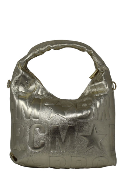 Borsa A Mano Donna Mbrc Effetto Lucido Macro Met L266