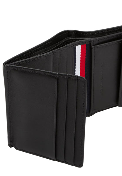 Portafoglio Con Portamonete Uomo Tommy Hilfiger Trifold Th Central AM0AM13516