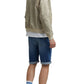 Pantaloncini Bermuda Uomo Gas Denim Heritage Look 11,75 Oz Torn Short 378048031460
