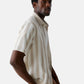 Camicia Manica Corta Uomo Liu Jo A Righe Bianco Pepe  QA6202T574A