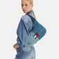 Borsa A Spalla Donna Tommy Hilfiger  Tjw Denim Patchwork AW0AW18471