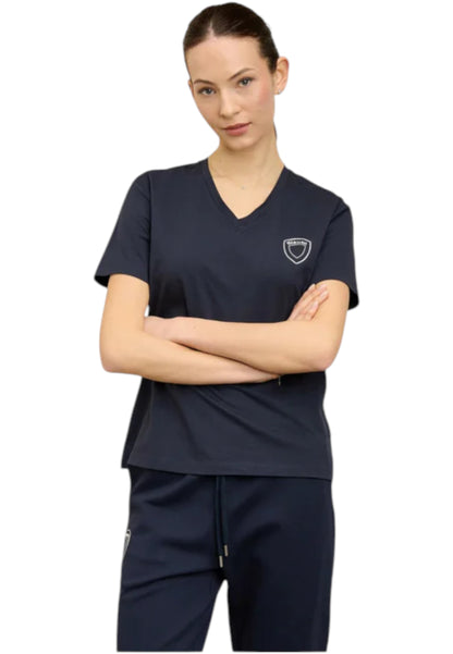 T-Shirt Manica Corta Donna Blauer