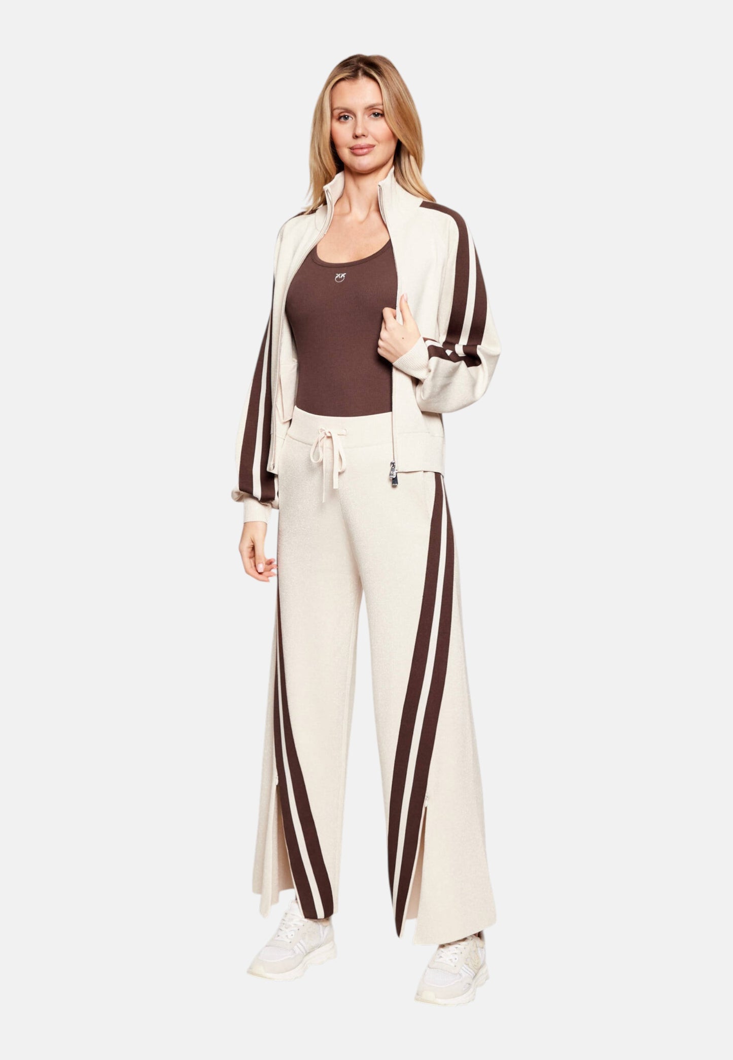 Canotta  Donna Pinko Con Applicazione Love Birds Calcolatore 100807A338