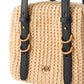 Borsa A Tracolla Donna Pinko In Rafia Cubic Bag 106465A391