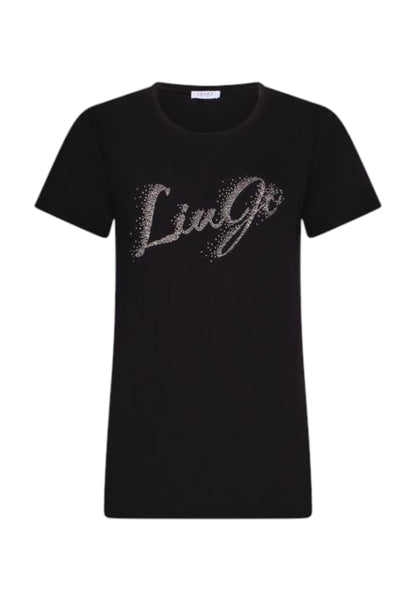 T-Shirt Manica Corta Donna Liu Jo  Faded Liujo Silver UF5266JS904