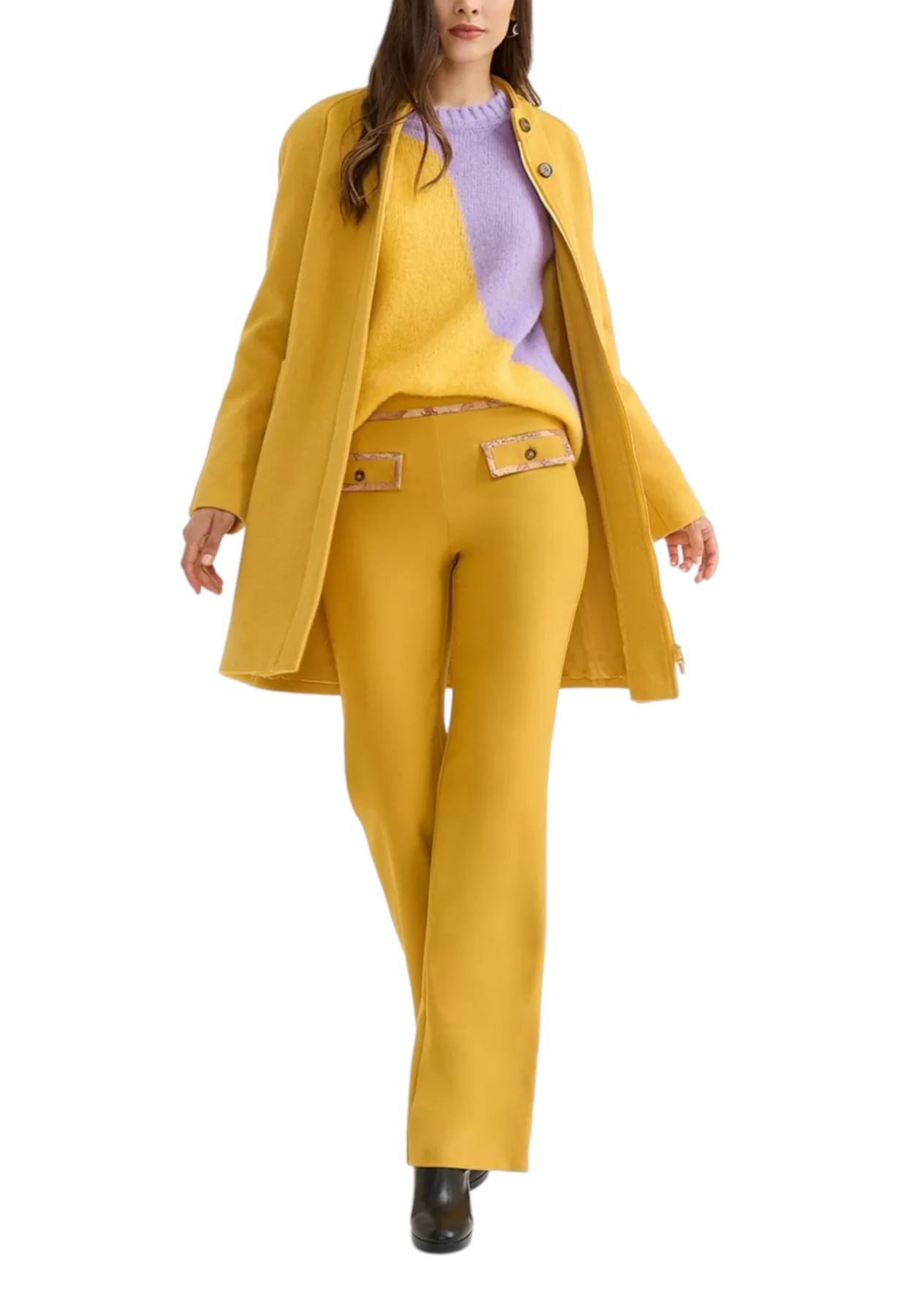 Pantaloni  Donna Alviero Martini A Palazzo  23ID10421NPM7